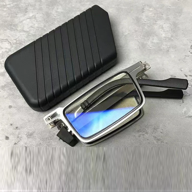 Lunettes de lecture pliantes hommes femmes Anti lumière bleue presbytie lunettes Antifatigue lunettes d'ordinateur + 1.5 + 2.0 + 2.5 + 3.0 + 3.5