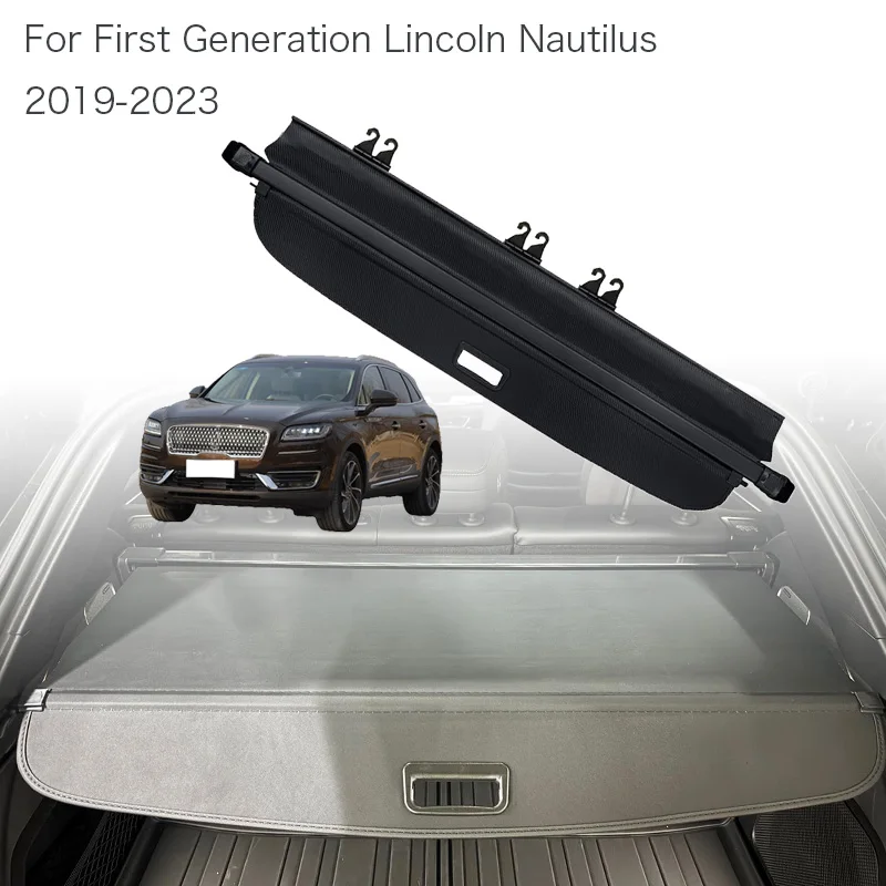 

Trunk Curtain Cover Organizer For First Generation Lincoln Nautilus 2019-2023 Car Rear Rack Partition Shelter Shield Shade