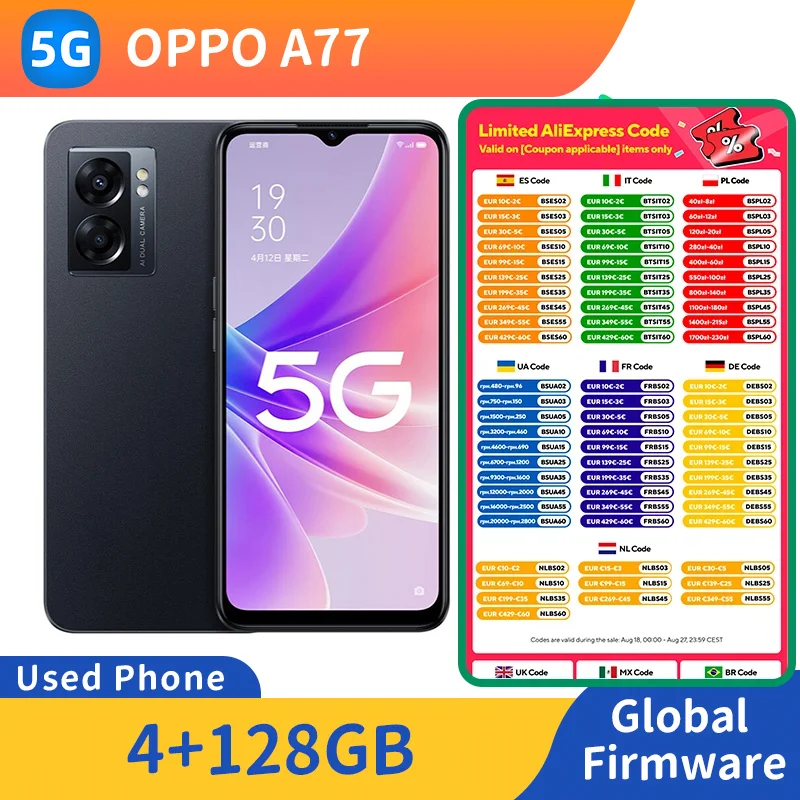 OPPO A77 5G: La Mejor Opción de Presupuesto para un Teléfono con Rendimiento y Batería Duradera