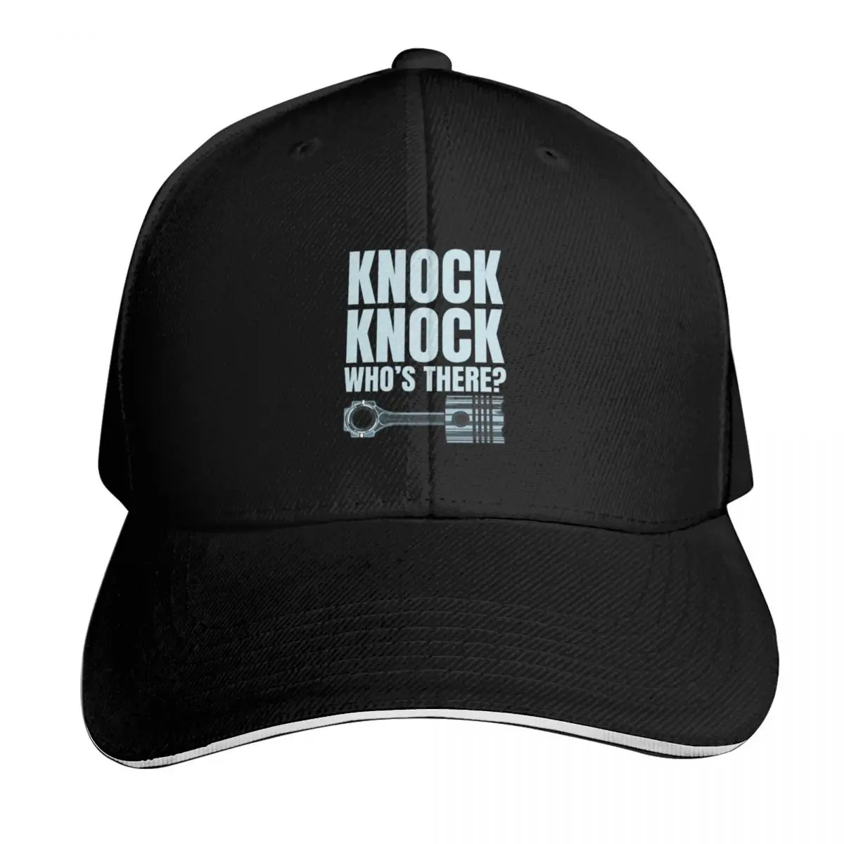 Knock Knock Who's There Mechanic / Mechanics / Car Mechanic/ Auto Mechanic Baseball Cap Trucker Hat |-F-| Woman Men's