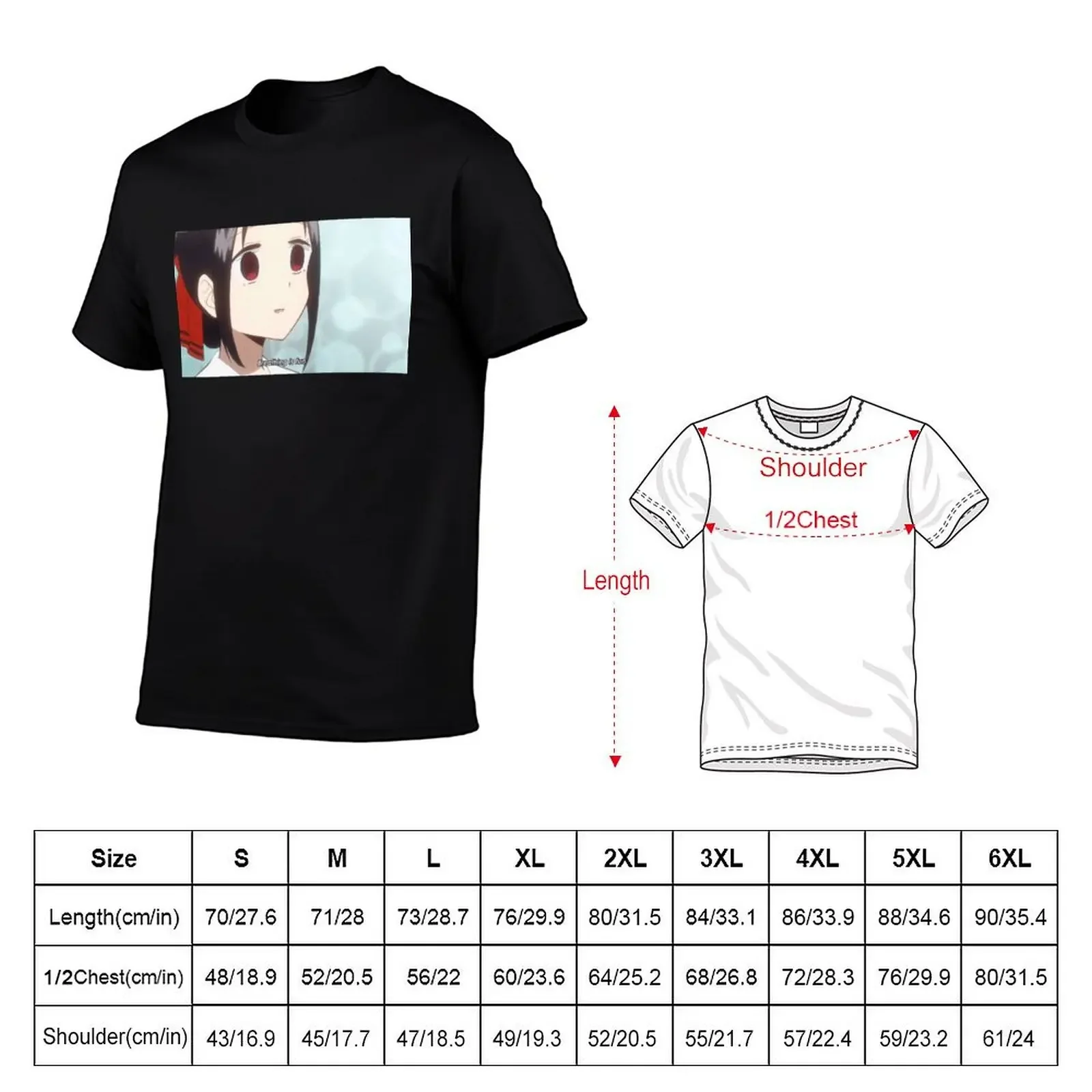 Kaguya Shinomiya Breathing is Fun T-Shirt Aesthetic clothing shirts graphic tee mens graphic t-shirts