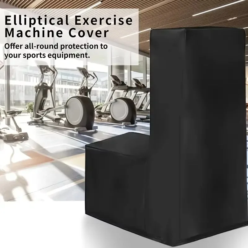 1pc Elliptical Bike Trainer Cover, Fit for Home Gym Equipment, Fitness Equipment Cover.