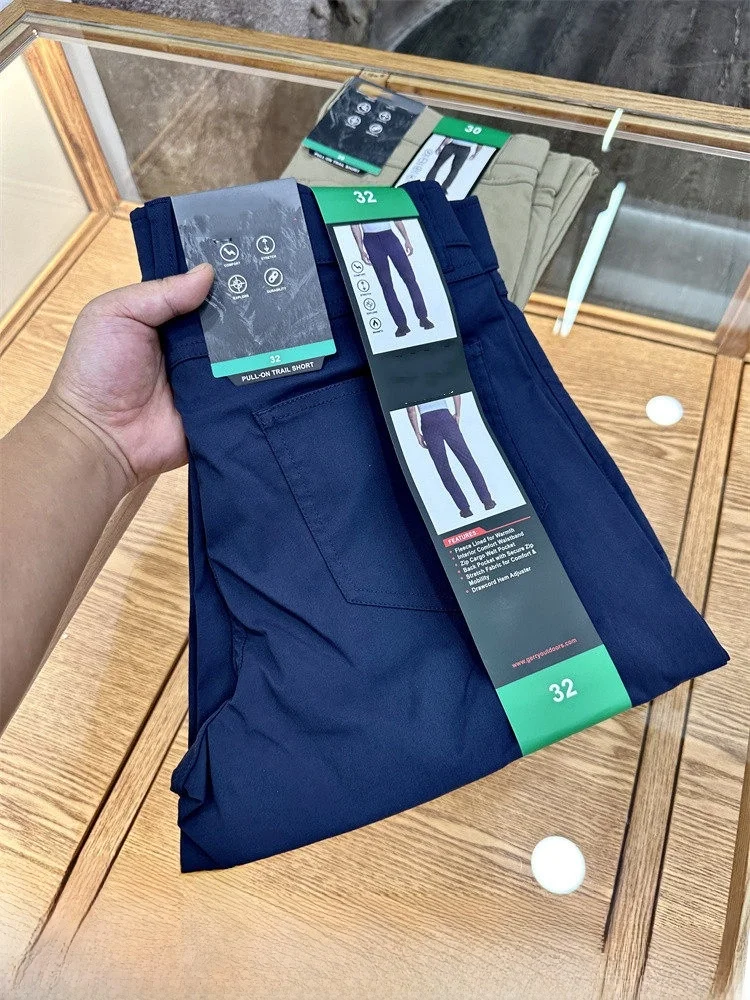 

Outdoor Golf Series Lightweight Qui Dry High Elastic Spring Autumn Men's Versatile Hiking Mountain Climbing Casual Pants
