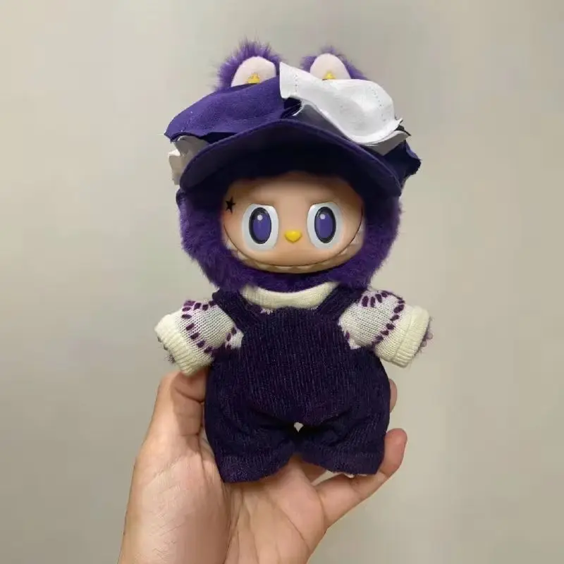 Hot Sale 1:1 High Quality Monster Labubu Series 2.0 Fancy Purple Milan Fashion Vinyl Dolls Ornament Replica Toys Festival Gifts