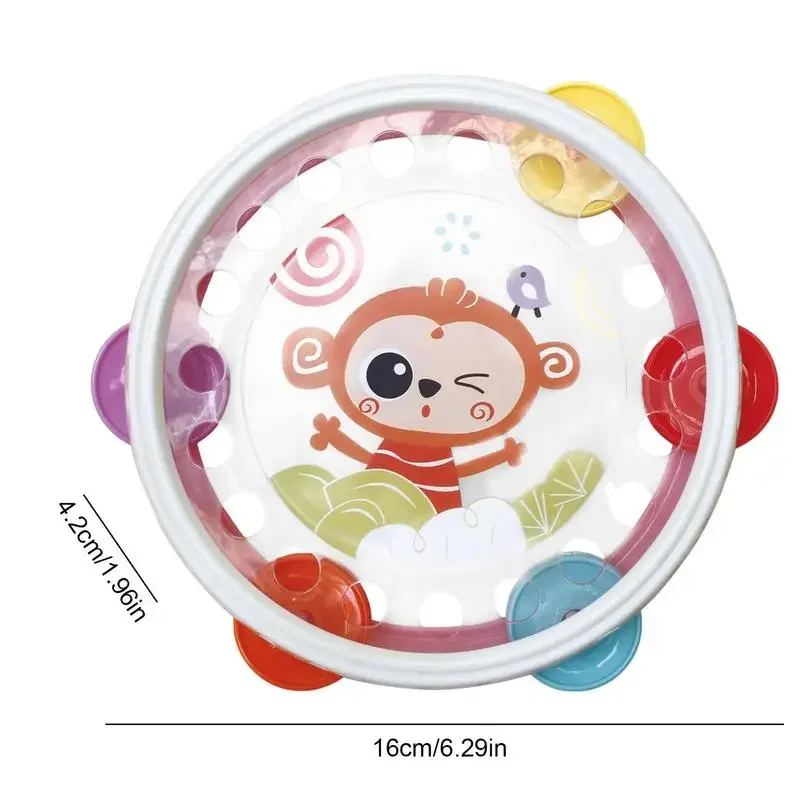 Musical Tambourine Drum For Children Educational Instruments Tambourine Musical Learning Toy For Kids Christmas Birthday Gifts