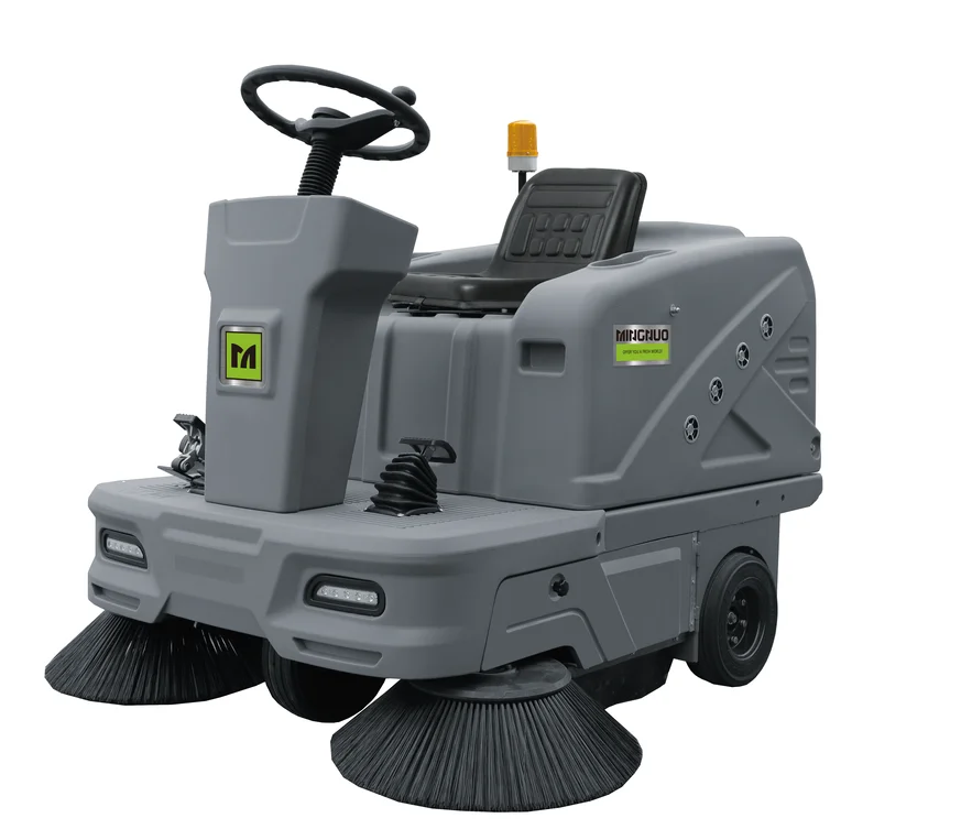 MN-C200 Electric Compact Street Floor Sweeper  Floor Cleaning Machine Ride On Street Sweeper