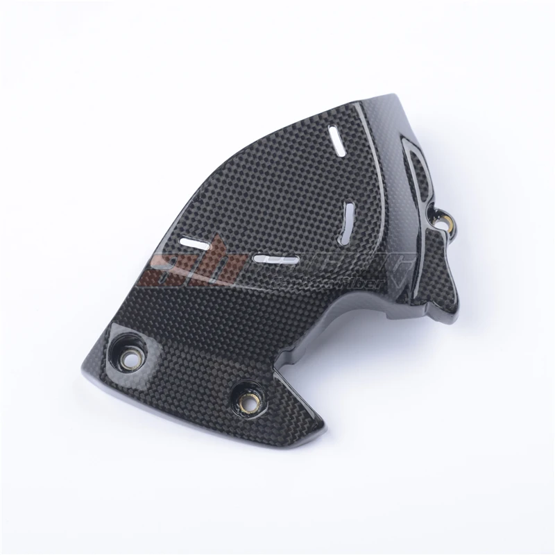 Side Sprocket Chain Case Cover Fairing Cowling For Ducati Supersport 950 2022 2023 Full Carbon Fiber 100%