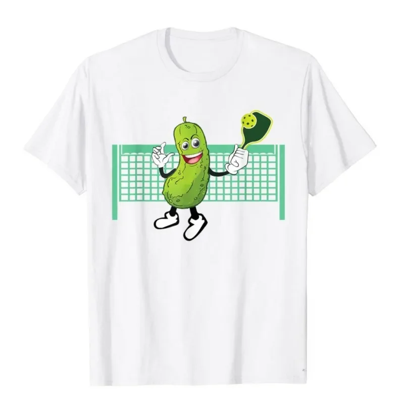 Graphic Birthday Gift Funny Pickleball Paddle T-Shirt Prevailing Men Tops Cool T Shirt Men Clothing Streetwear Graphic T Shirts