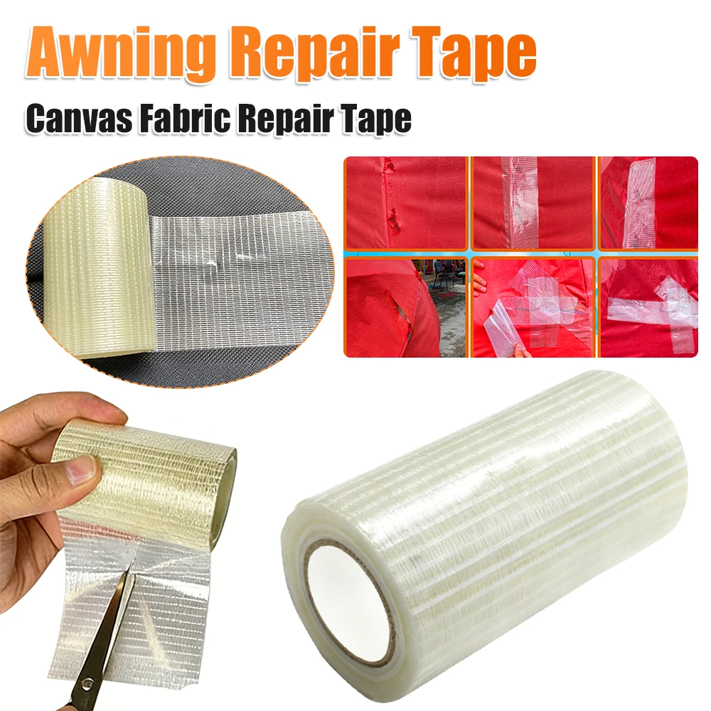 39/16/29 FT Long Tent Tape 5/6 Inch Wide Repair Tape Fiberglass for Tarp Tent Boat Covers Sail Repair Waterproof