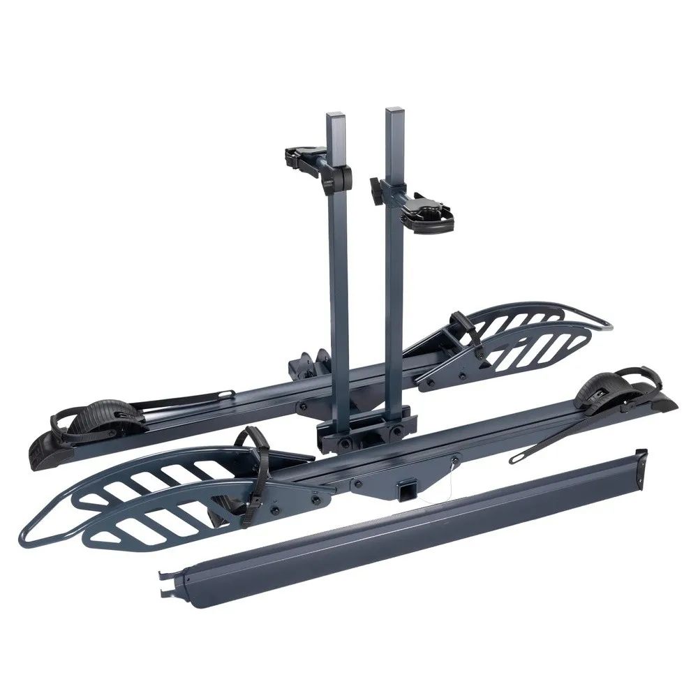 CyberRack E2 Hitch 2 E Bike Rack with Ramp 200 lbs Capacity