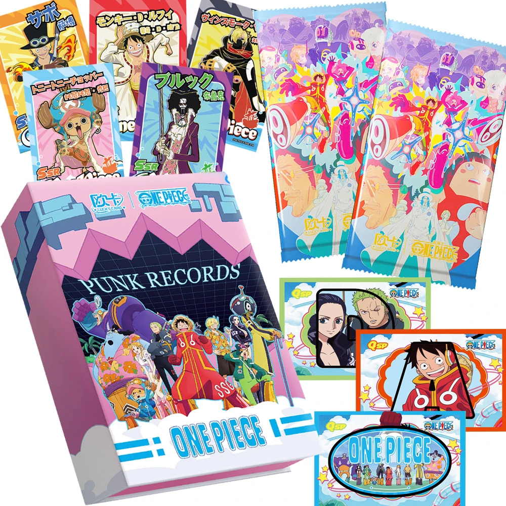 

Adventure Anime One Piece Collection Cards Highly Popular Characters Luffy Sanji Zoro Cool Exquisite Cards Booster Box Fans Gift