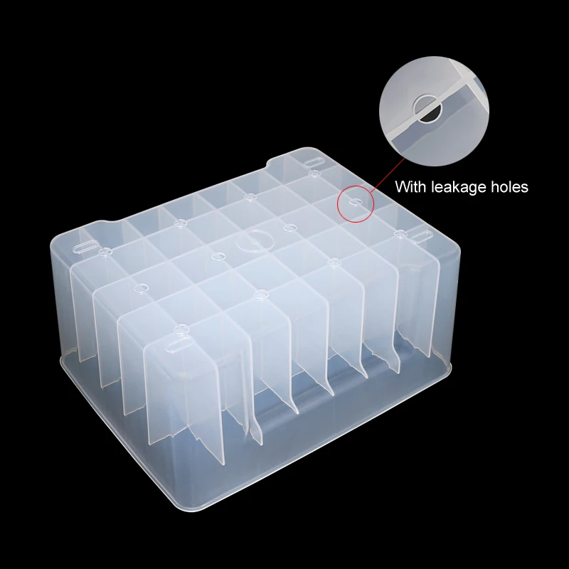 40 Grids Plastic Fishing Tackle Box Webfoot Octopus Egi Storage Organizer Lined Box Squid Jig Container Hard Lure Sea Tool Case