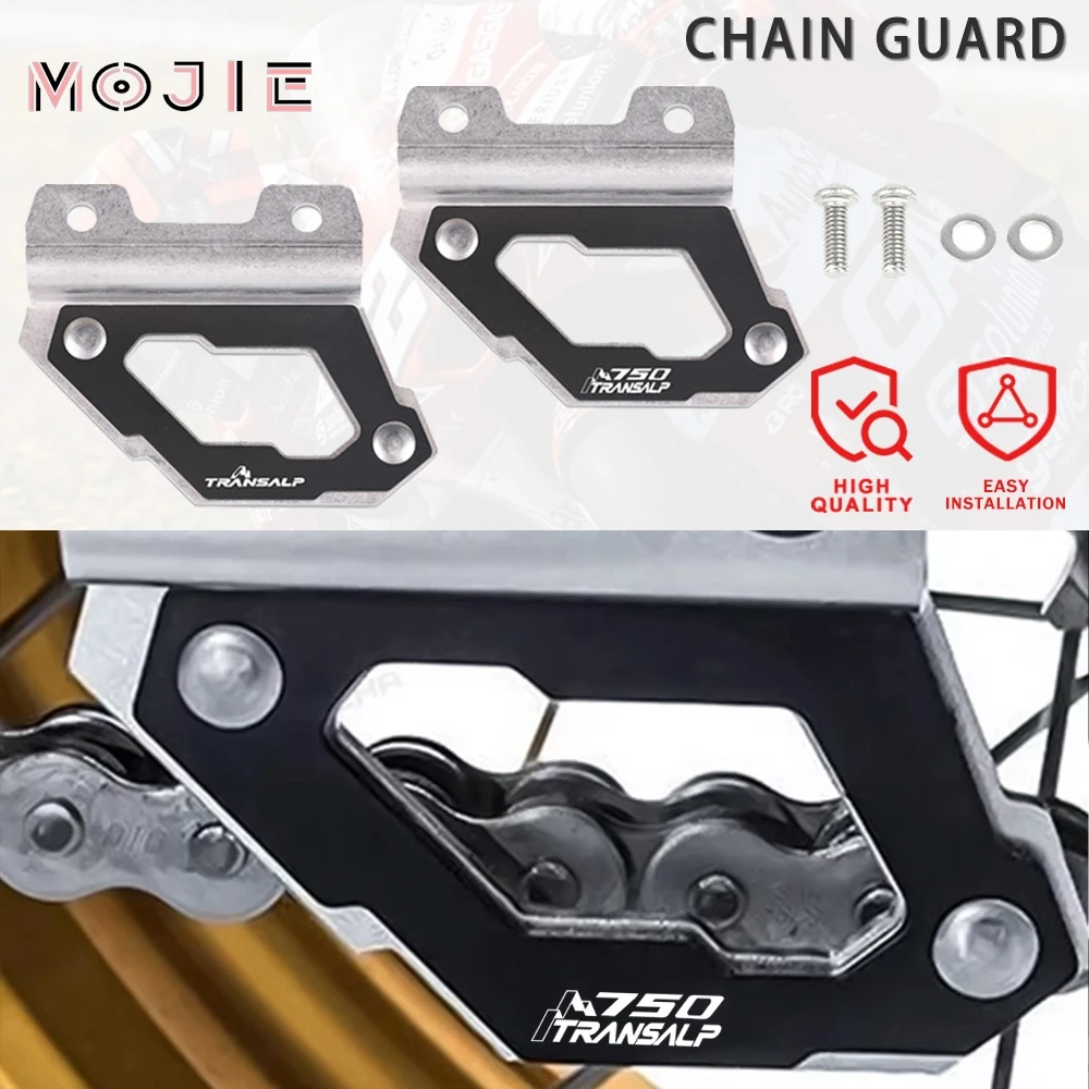 لهوندا CRF1100L XL750 XL 750 TRANSALP 750 2023 2024 2025 دراجة نارية الملحقات سلسلة الحرس حامي غطاء Translap xl 750 #1