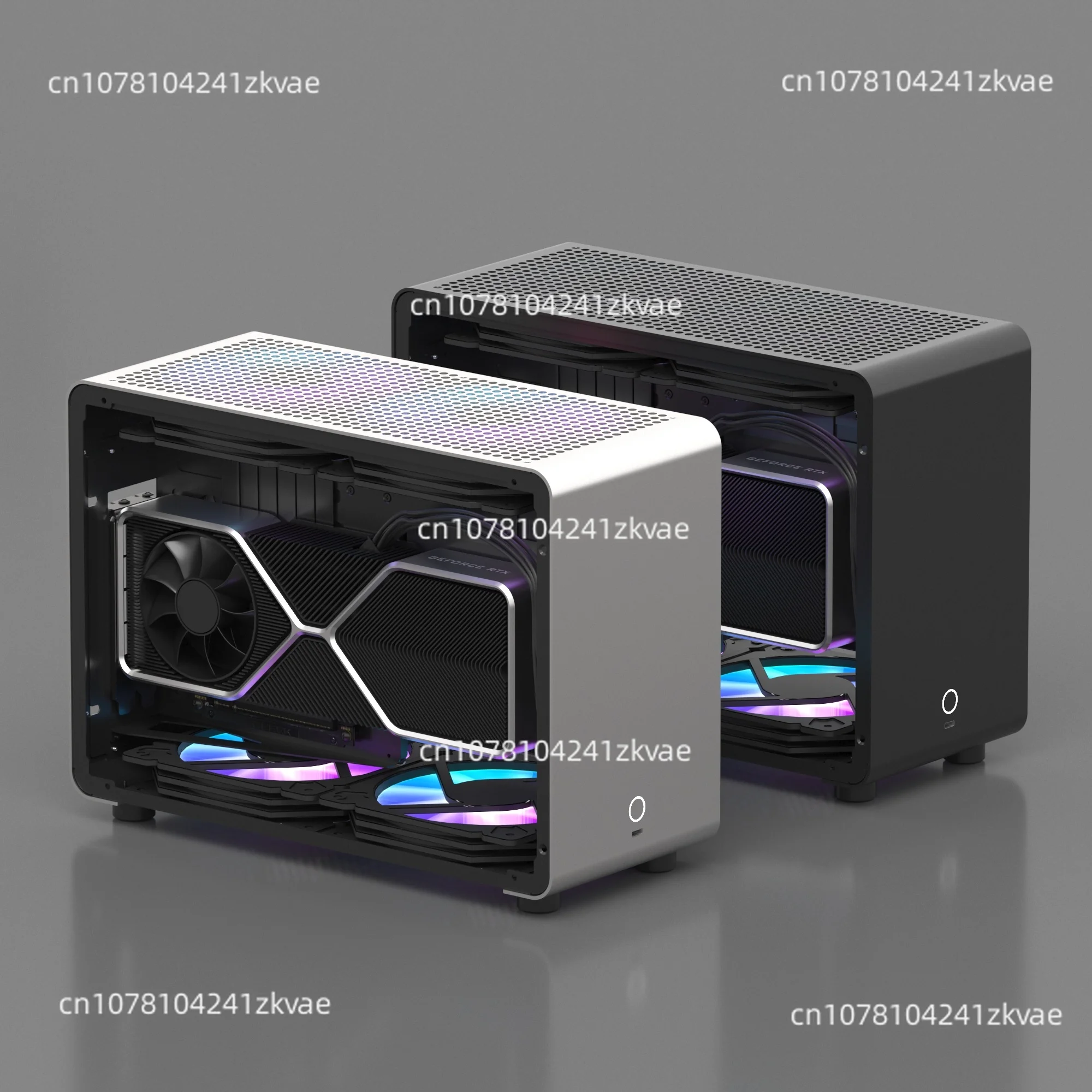 G1-pro aluminum alloy chassis A4 sfx240 water-cooled itx transparent chassis