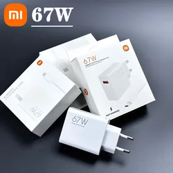 Caricabatterie originale Xiaomi 67W Turbo Fast Charge adattatore ue cavo Usb tipo C per Redmi Note 13 Pro Mi 13 Lite K60 K60E K50 CIVI 3 2