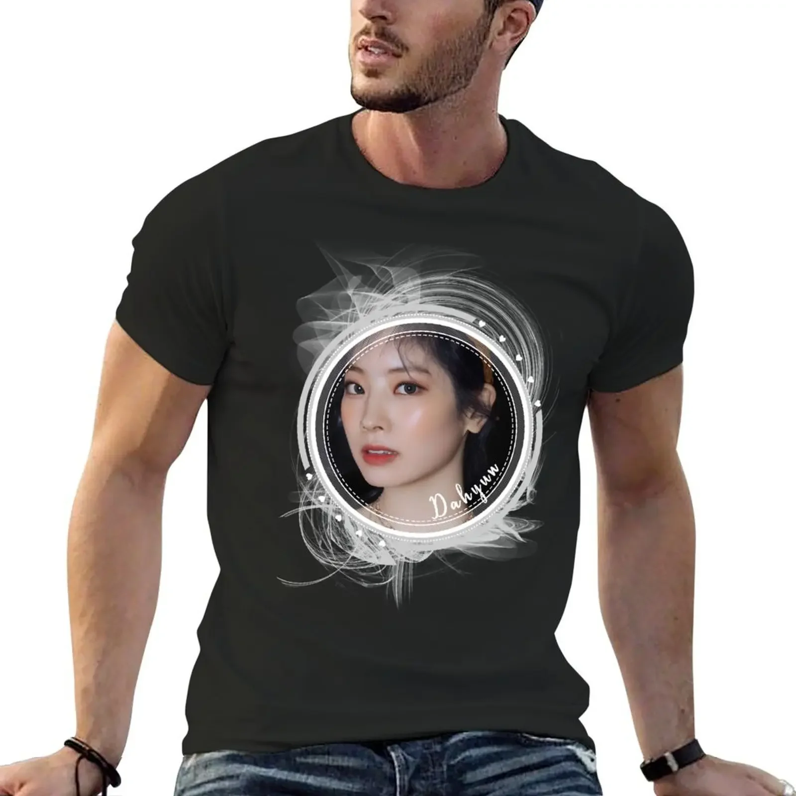 Twice - Dahyun T-Shirt anime figures basketball graphic tees mens shirts graphic tee