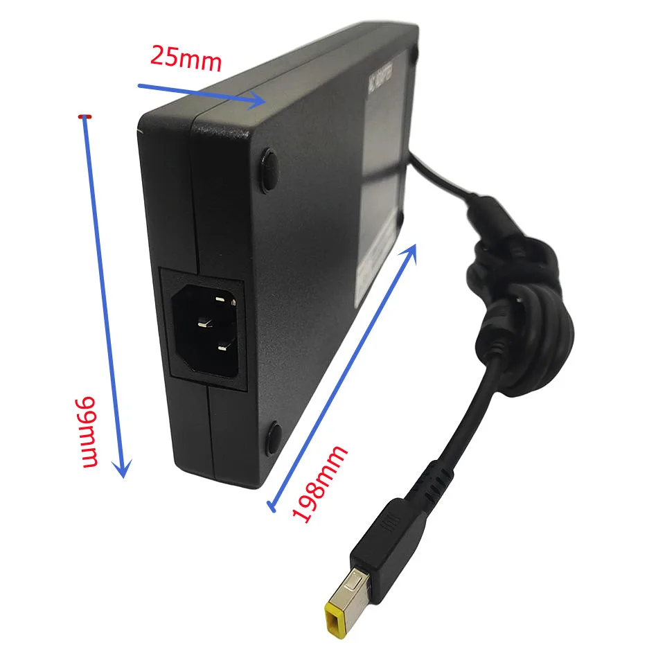 Original 20V 11.5A USB 230W Adaptador Do Portátil Para Lenovo Legião 5 ADL230NDC3A Y7000P W541 P50 P51 P70 P71 A940 ADL230SLC3A Carregador