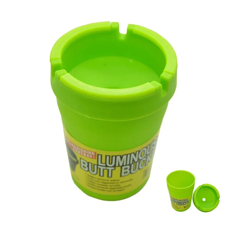 New car luminous ashtray portable ashtray creative funnel plastic ashtray Ashtray