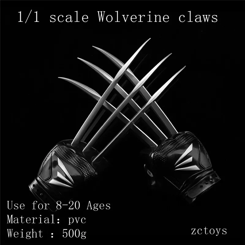 X-men Logan Blade Claw Claws Prop Paw Super Hero Weapon X Project Model Collection, Hot Cosplay