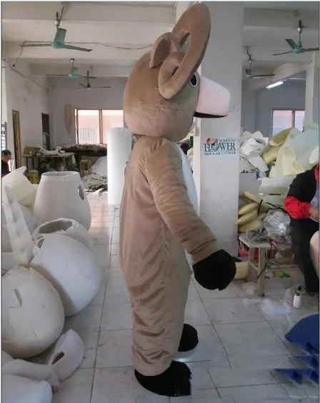 جديد الكبار الساخن بيع لطيف القرن الكبير الماعز الأغنام يتوهم ملابس الشخصيات الكرتونية أفخم عيد الميلاد ملابس تنكرية للهالوين زي التميمة #2