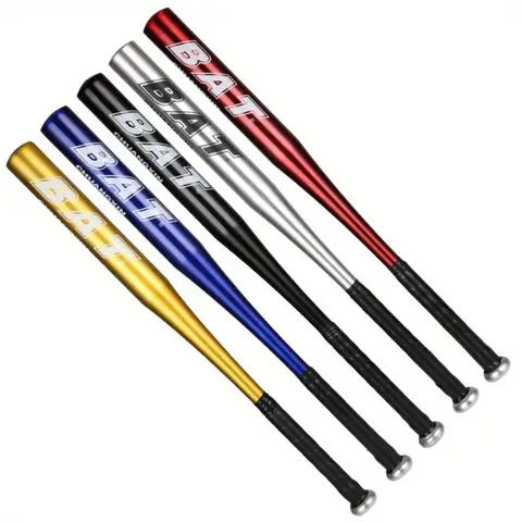1PC 20in Aluminum Alloy Baseball Bat, Lightweight Durable High-Hardness Sports Bat for Adult Training & Outdoor Games