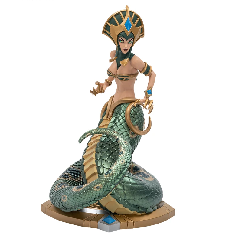 Lol Cassiopeia Du Couteau League of Legends The Serpent's Embrace Static State Model Periphery Toy Tabletop Decoration Display