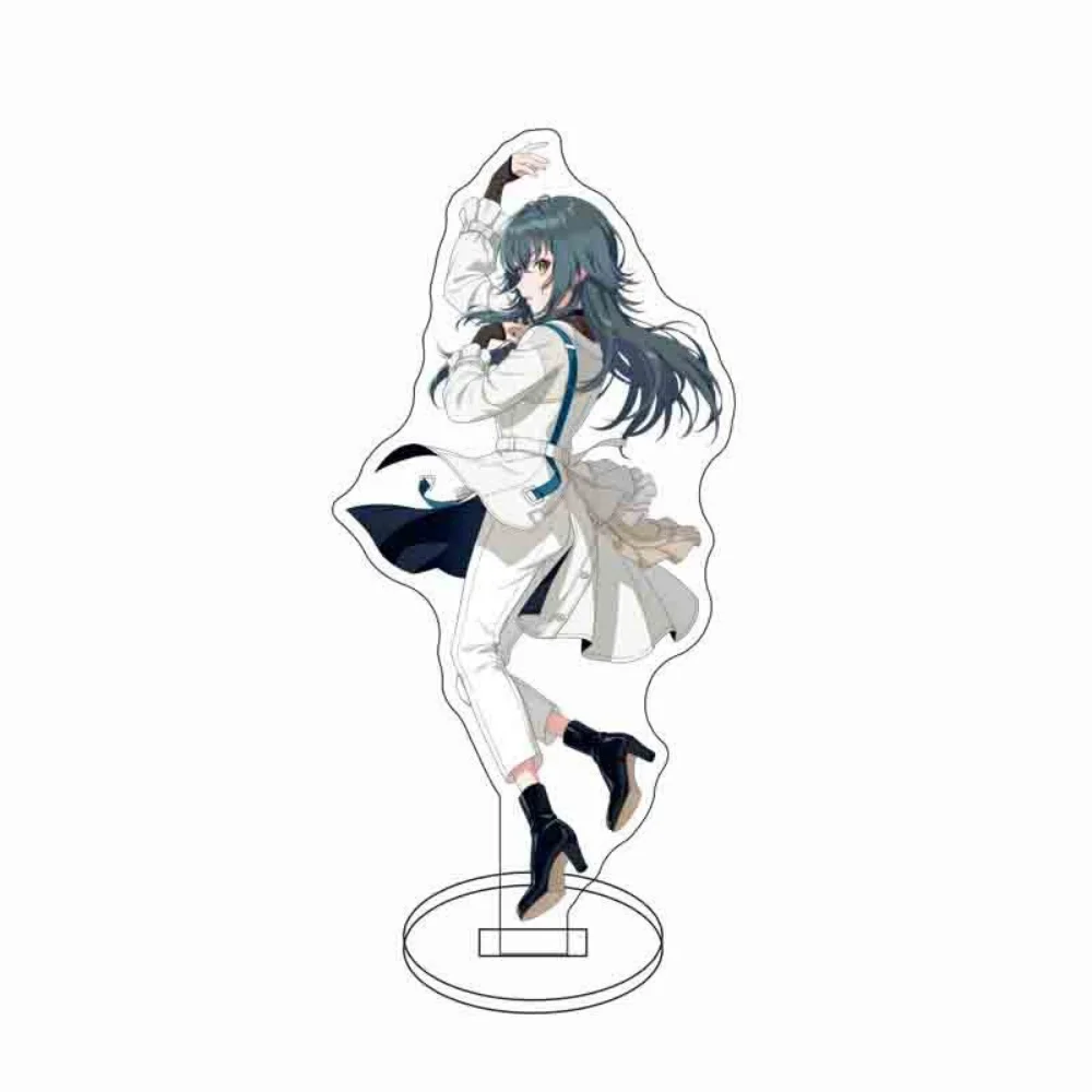 لعبة "Gakuen Idolm@ster حامل أكريليك 15 سم فوكاي ساكي فوجيتا كوتون على طراز الرسوم المتحركة يقف هدايا عيد الميلاد لصديق العلامة التجارية #2