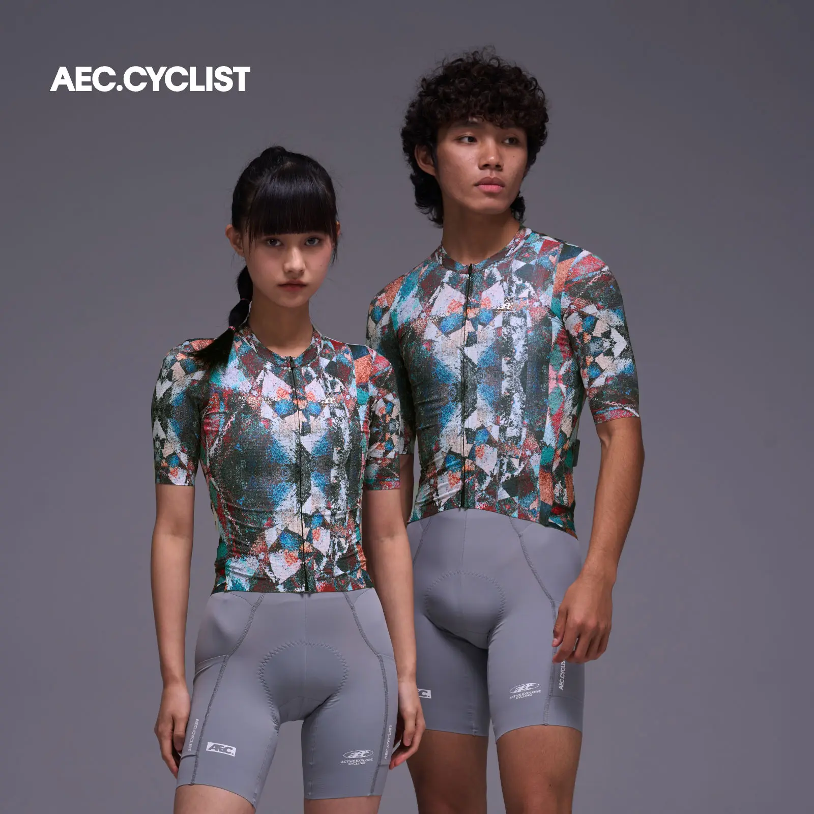 AEC.CYCLIST Men Women Cycling Jersey Summer Short Sleeve Bike Shirts 2026 Design MTB Clothing Breathable Quick Bicycle Jerseys
