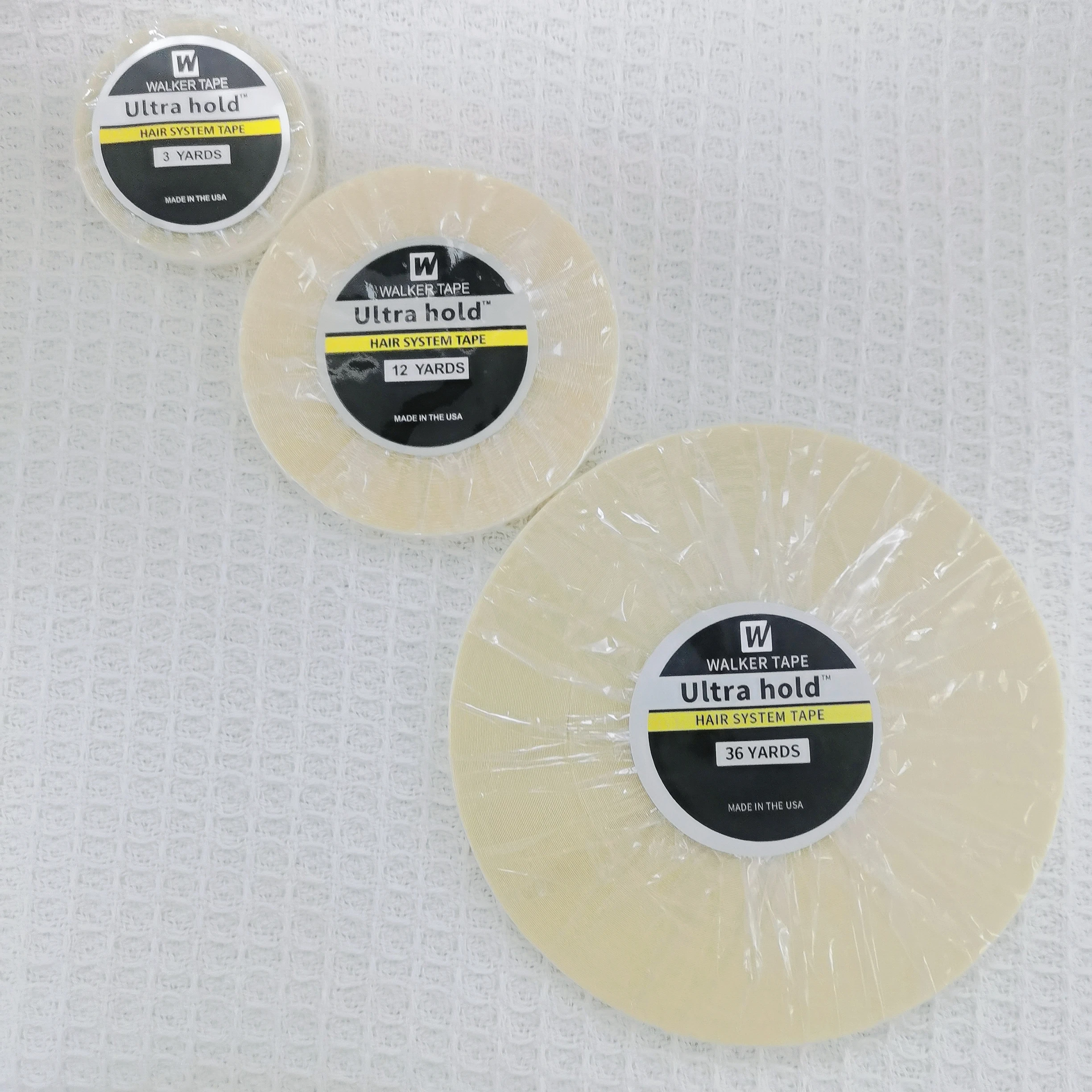 Lace Wig tape glue for hair extensions Ultra Hold Adhesive Tape glue for wig 36Yards 0.8cm Wig Glue Hair System Tape For Toupees