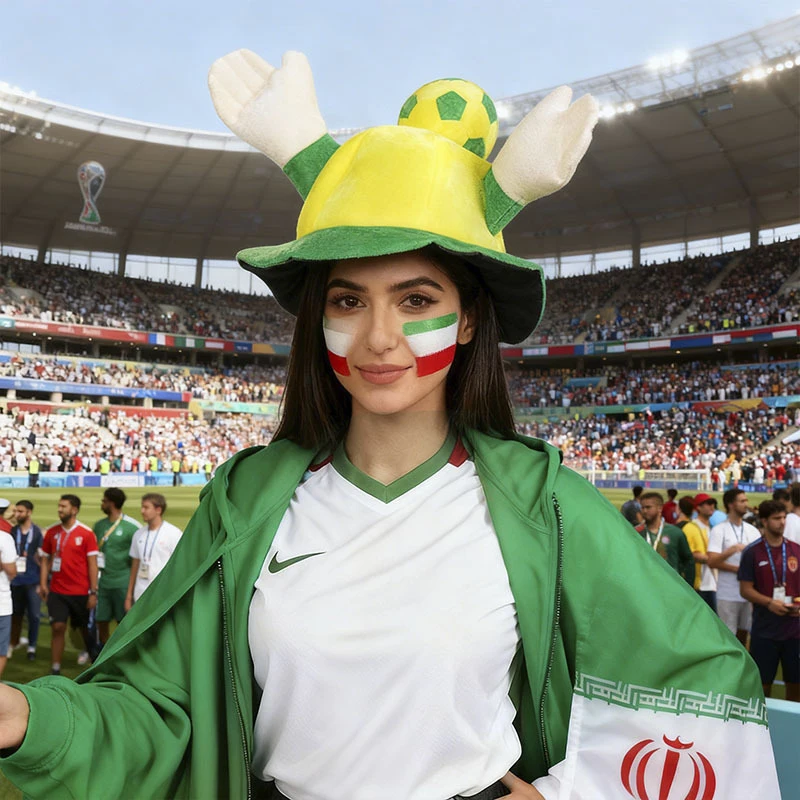 

Unisex Funny Fan hats for the US-Canada-Mexico Football Game Stage Performance cheering caps and props