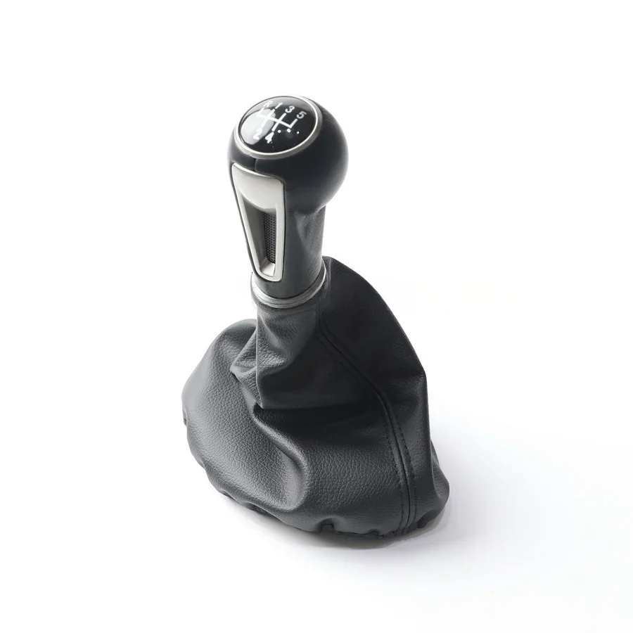 

5/6 Speed Manual Car Gear Shift Knob Replacement for SEAT IBIZA IV (6j) 2009~2017 with Leather Gaiter Lever Stick Accessories