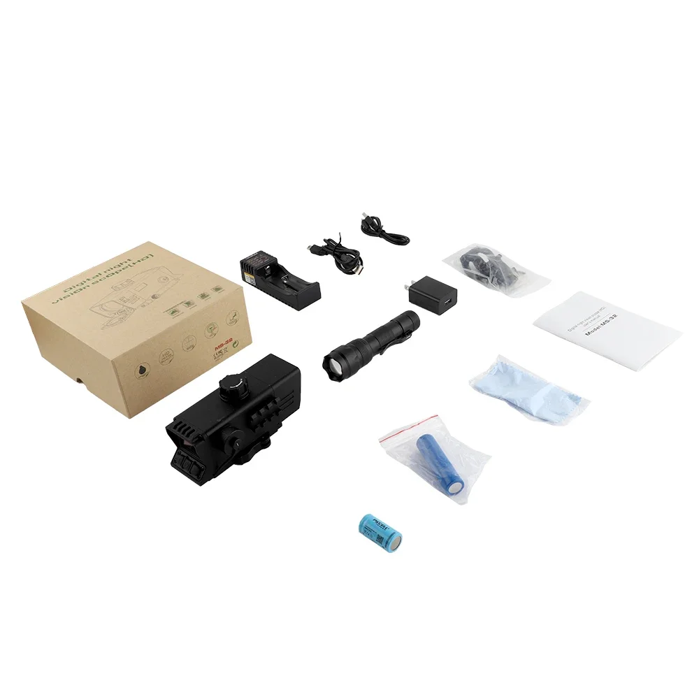 Visão noturna digital óptica 3,5x