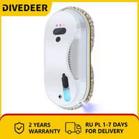 DIVEDEER water jet window cleanerclean robot water tank electric remote control household glass cleaning machine robot