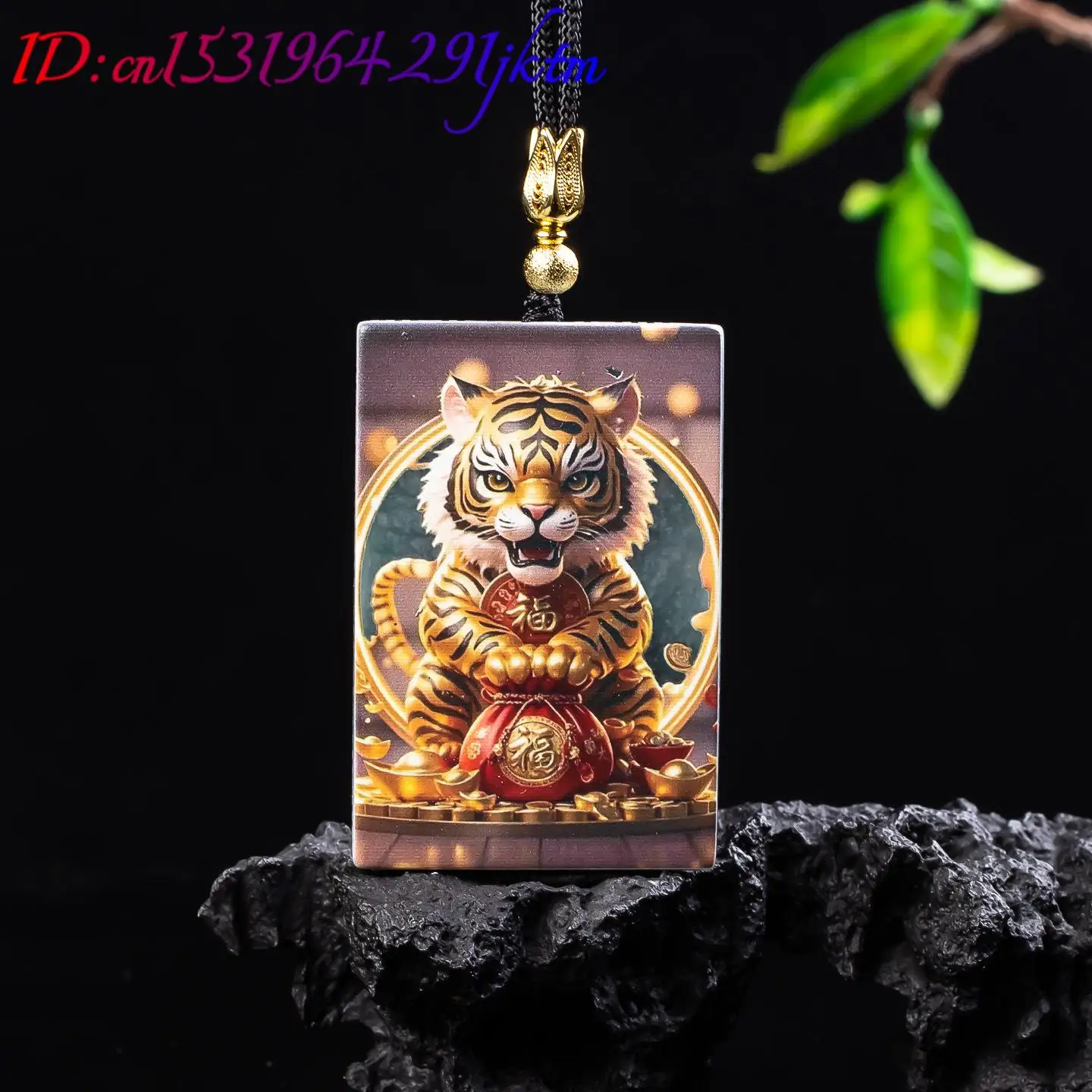 

Натуральный бирманский нефритовый кулон-тигр, роскошный аксессуар, резной амулет, настоящие нефритовые украшения, дизайнерские подарки для женщин