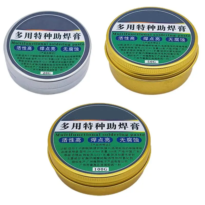 

Soldering paste rosin flux lead-free easy to soldering soldering iron repair Iron sheet stainless steel sheet nickel solder wire