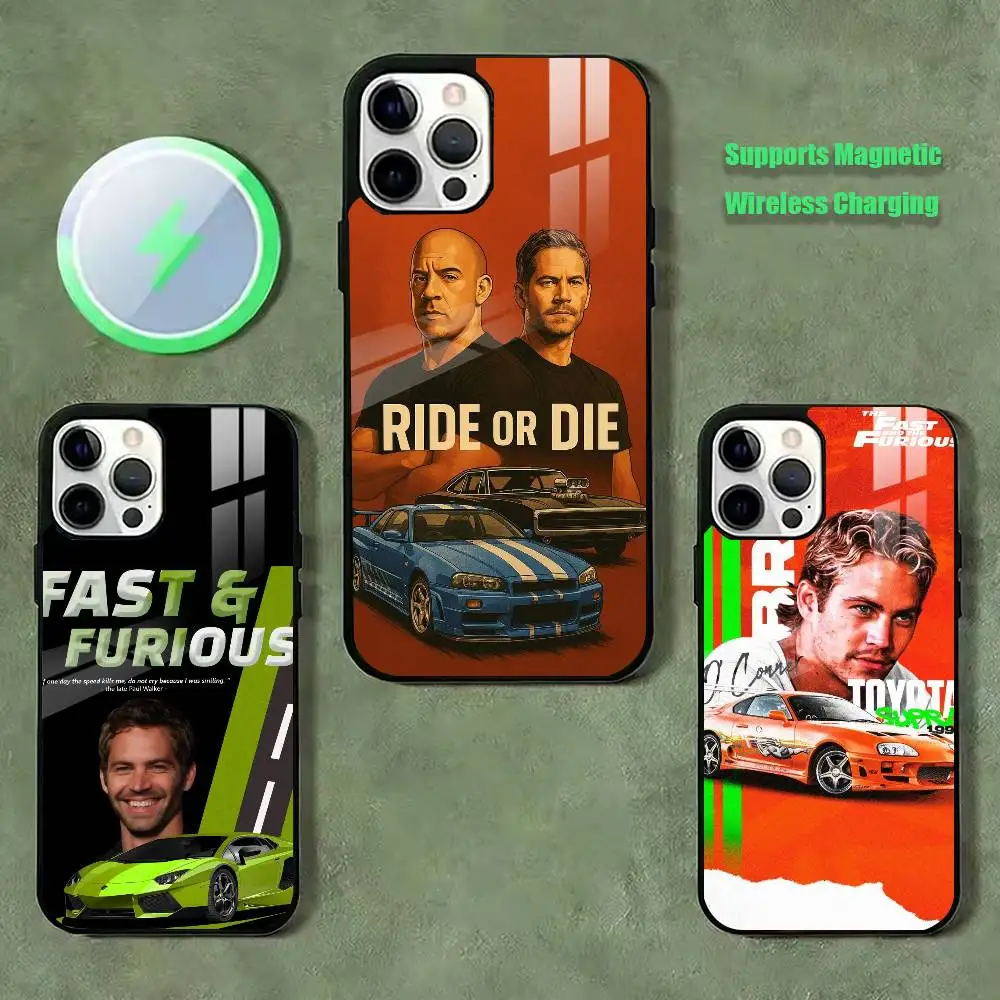 

Movie cool Fast F-Furious Phone Case For iPhone17,16,15,14,13,12,11 Plus,Pro Compatible with magnetic wireless charging
