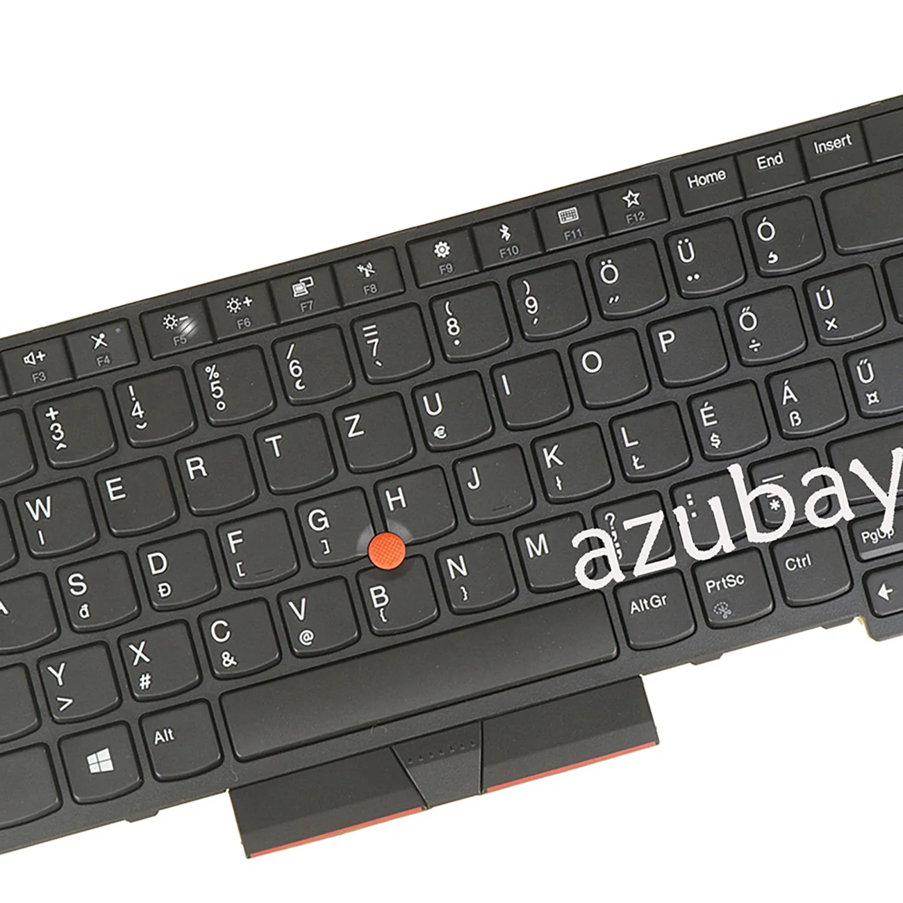 Hungarian QWERTZ Keyboard For Lenovo Thinkpad L380 L390 L480 L490 T480s T490 T495 P43s, T14 Gen 1 / 2, P14s Gen 1 /2, No Backlit