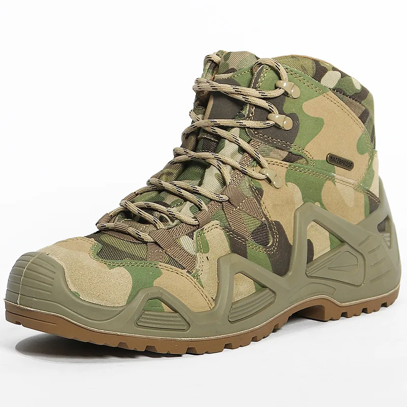 Green Ruins ATFG MC-CP Tactical Boots Waterproof Membrane Owa Outdoor Combat Boots