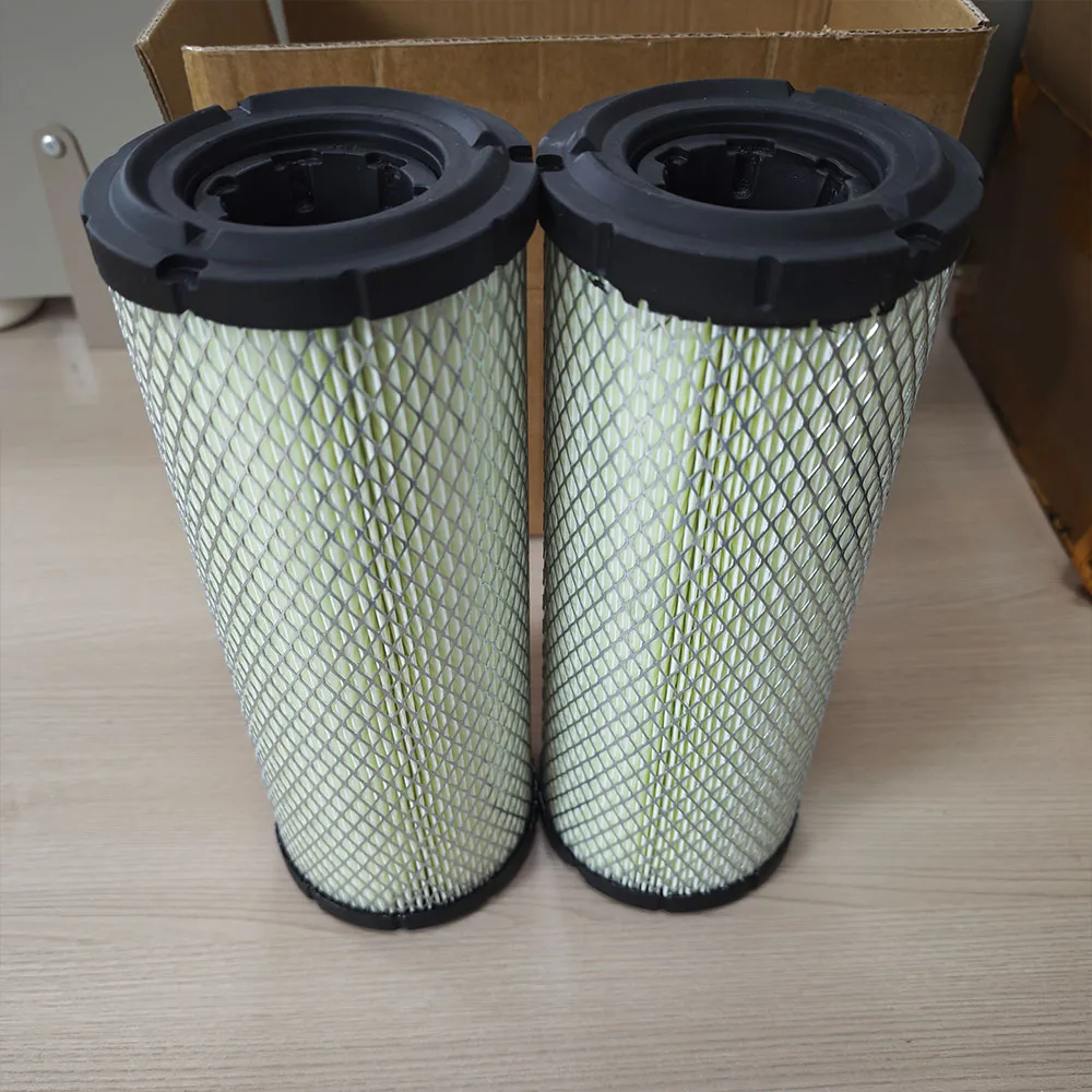 2Pcs Air Filter Set P821575 P822858 Outer & Inner Filter For Donaldson FPG05 Bobcat 6672467 6672468 TA040-93220