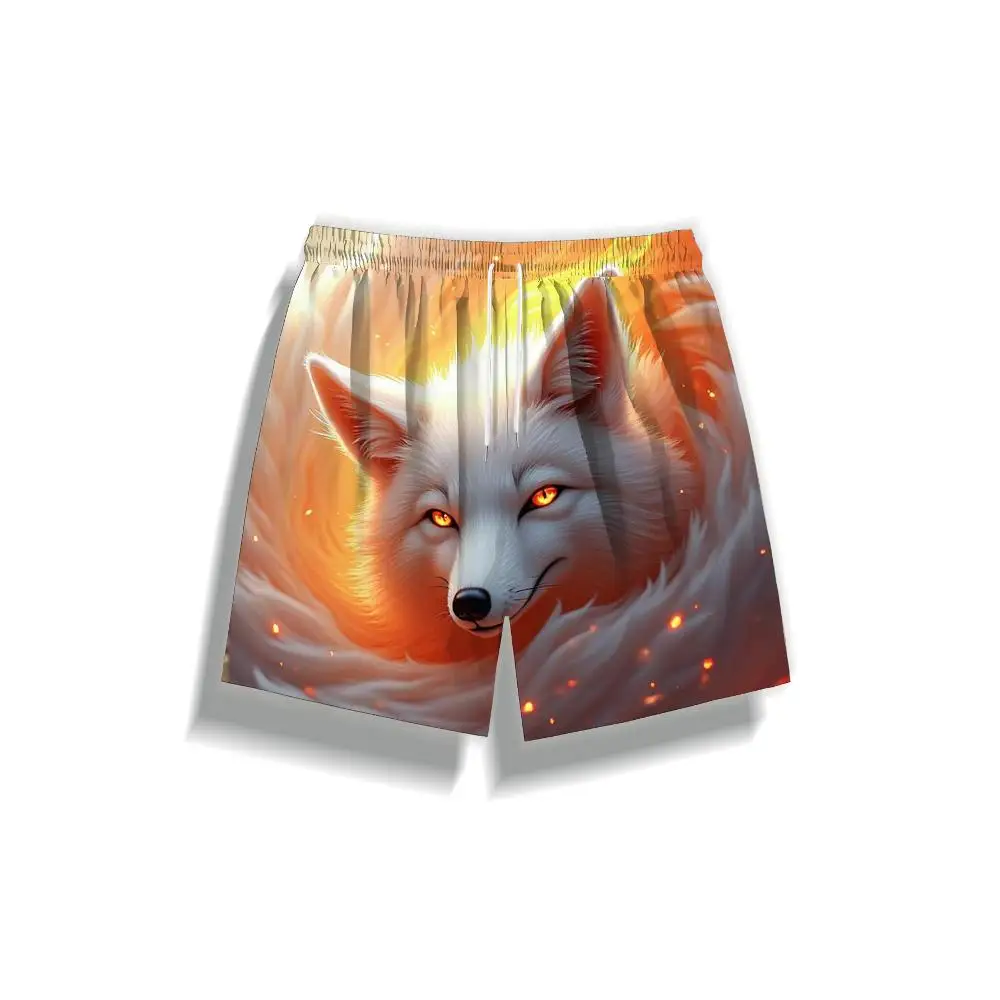 1pcs Men's Short swim trunks2026 Summer 3D Printed Short sleeve Breathable Polyester Men's clothes Quick drying running sport