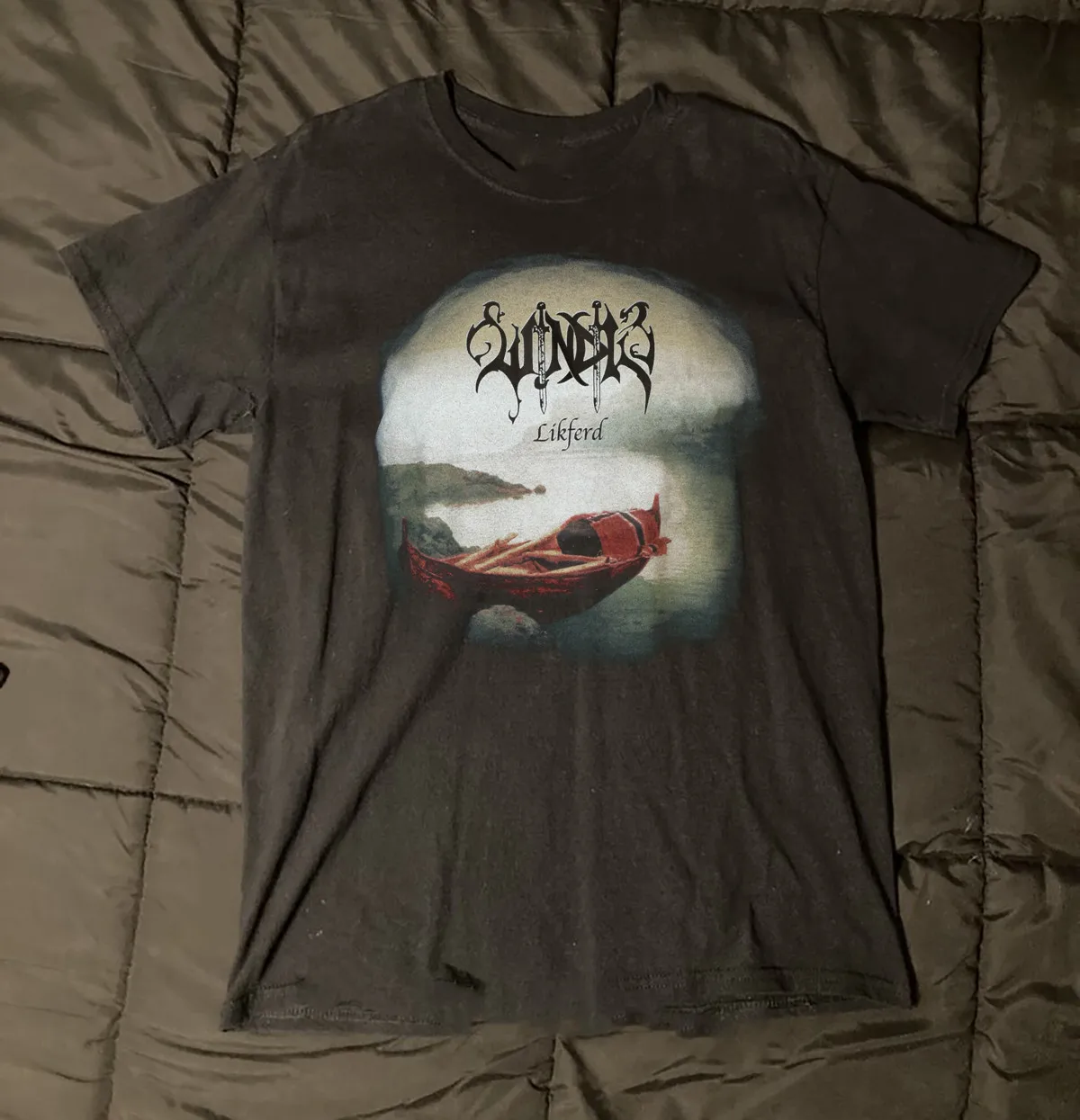 WINDIR - LIKFERD Album Band Short Sleeve Full Size S to 5XL T-shirt