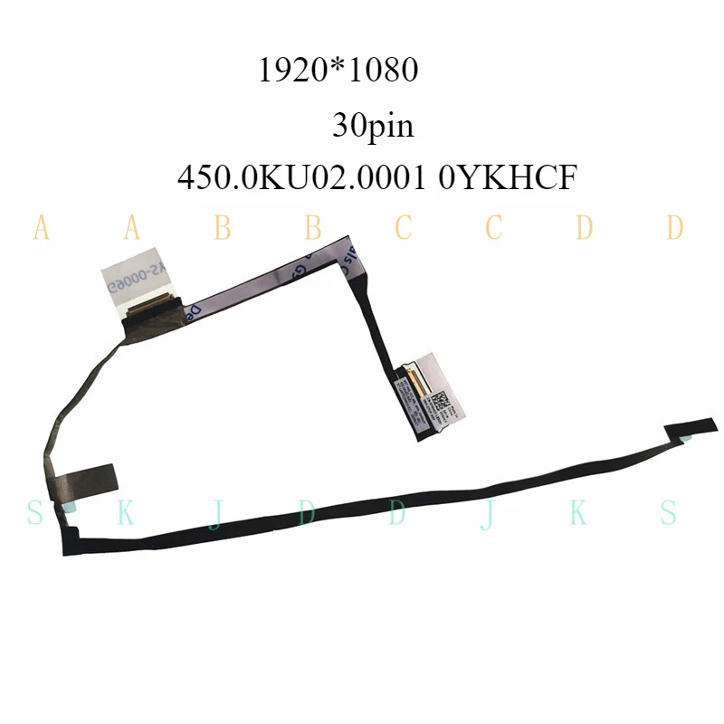 M  Non Touch LCD Cable for Dell 15 5501 5502 5508 5509 450.0KU02.0001 0YKHCF