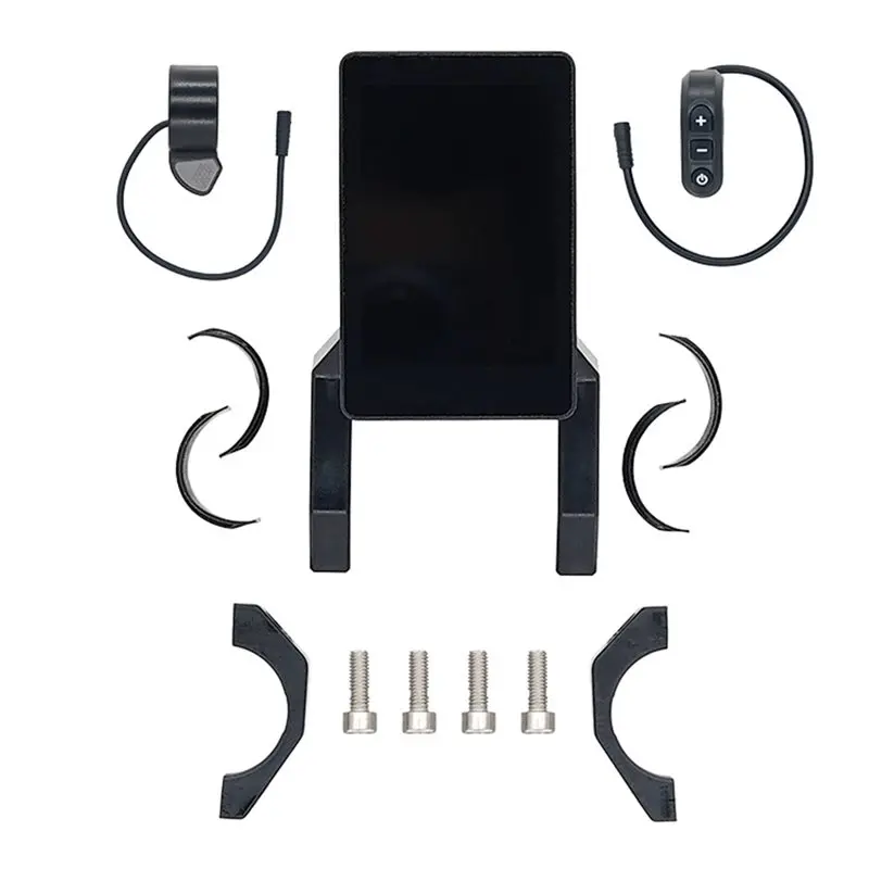 

Electric Scooter Display LCD Dashboard Digital Meter Throttle Switch Grip Waterproof Plug Switch For