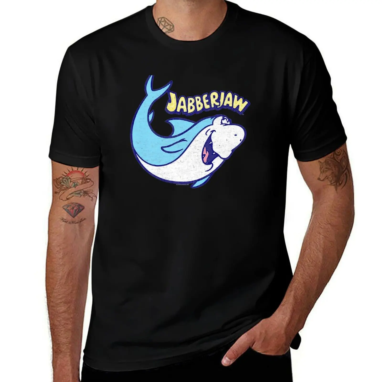 

Jabberjaw Retro Swim T-Shirt t shirts for man pack white funny t shirts man T-Shirt