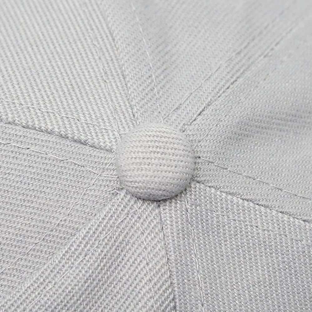 قبعات بيسبول عادية قابلة للتعديل للرجال والنساء - قبعات فارغة كلاسيكية مع حزام ذيل طويل للملاءمة المريحة