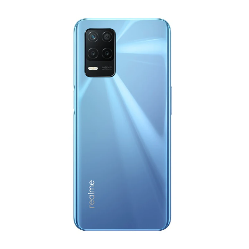 هاتف OPPO Realme 8 5G الذكي البرامج الثابتة العالمية MTk Dimensity 700 Realme UI 2.0 6.5 "8GB 256GB 48MP + 8MP هاتف مستعمل