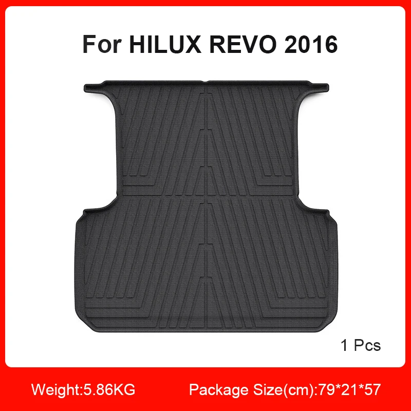 Custom Fit Car Interior Accessories TPE TRUCK Bed Mat All Weather for Toyota HILUX REVO for Tacoma TRD Sport for Tundra SR5