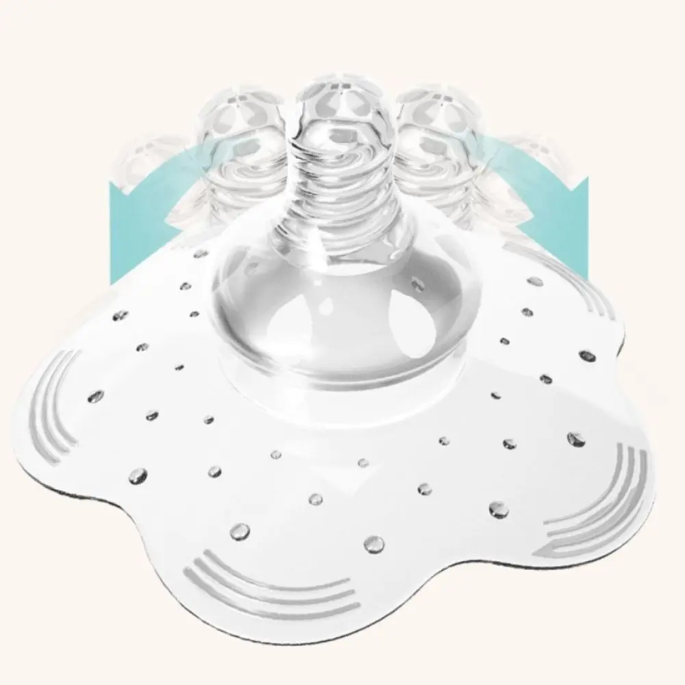 

Cross-milk Hole Prevent Biting Spiral mechanics Breastfeeding Shields Feeding Breast Pad Women Milk Extractor Nipple Protector