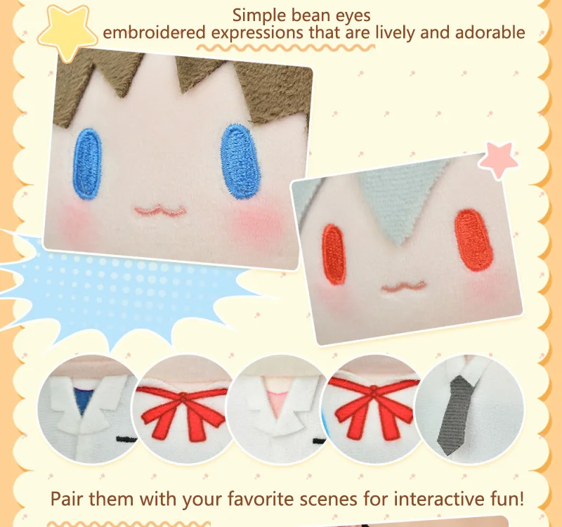 EVANGELION Kawaii Plüschpuppen NEON GENESIS EVANGELION Anime-Merchandise Kaworu Nagisa Shinji Ikari Cartoon Plüschtiere Weiche Kuscheltiere – Detail 10