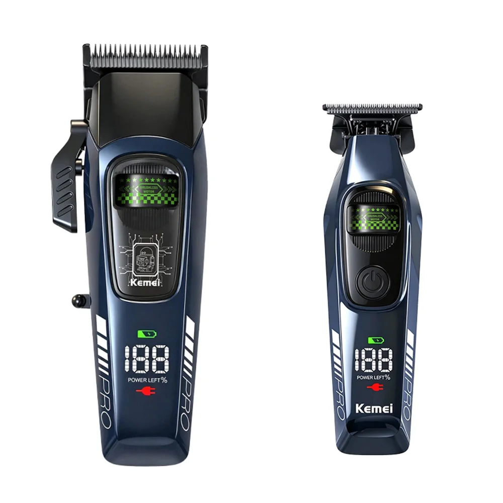 Триммер Kemei 2381 машинка для стрижки волос Barber 2384 профессиональные машинки для стрижки и триммеры 10000 об/мин, высокое качество набор